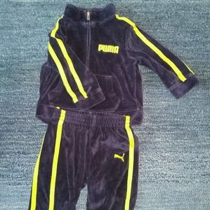 Puma 12m Velour Track Suit